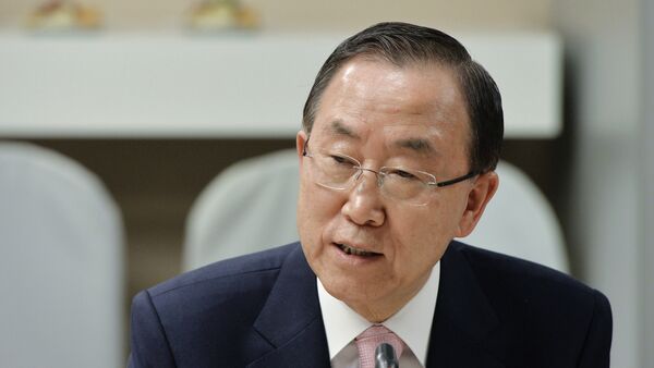 Ban Ki-moon, secretario general de la ONU - Sputnik Mundo