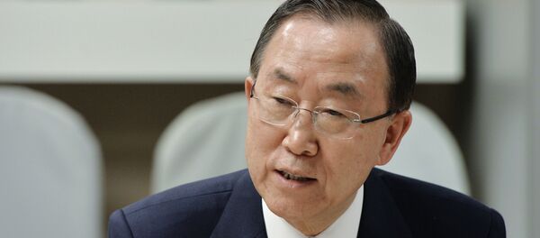 Ban Ki-moon, secretario general de la ONU - Sputnik Mundo