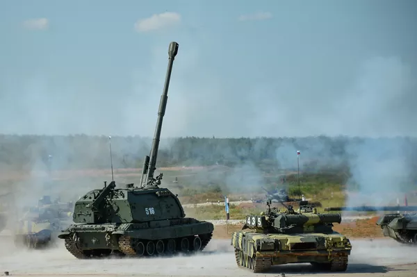 Primer Mundial de Biatlón de Tanques Primer Mundial de Biatlón de Tanques - Sputnik Mundo