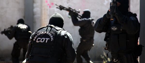Policía Federal de Brasil - Sputnik Mundo