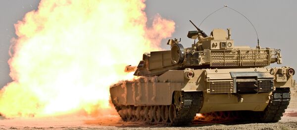 Tanque estadounidense M1A1 Abrams en Irak (Archivos) - Sputnik Mundo
