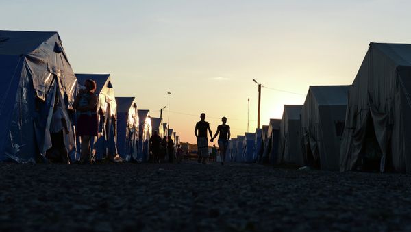 Refugiados ucranianos en Rusia Refugiados ucranianos en Rusia - Sputnik Mundo