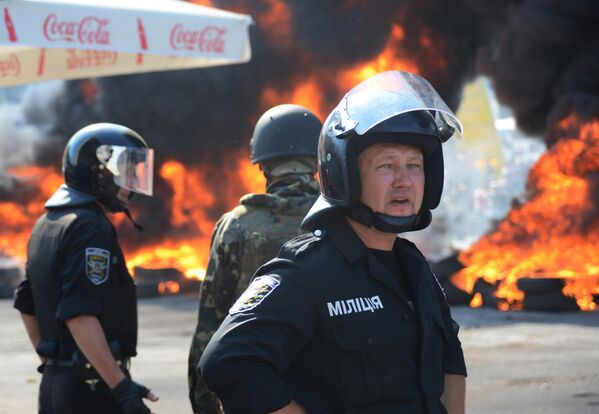 Arde Maidán - Sputnik Mundo