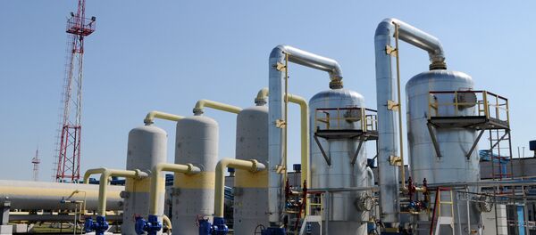 Estación de compresores en la región de Járkov, Ucrania - Sputnik Mundo