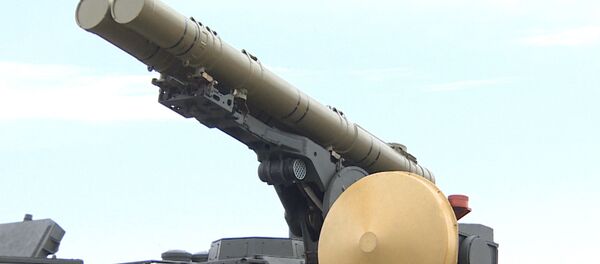 Sistema antitanques Crisantemo en la Exposición Oboronexpo 2014 - Sputnik Mundo