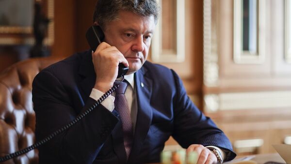 Petró Poroshenko, presidente de Ucrania - Sputnik Mundo