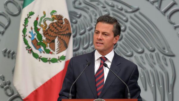 Enrique Peña, presidente de México Enrique Peña, presidente de México - Sputnik Mundo