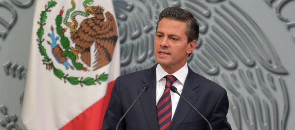 Enrique Peña, presidente de México - Sputnik Mundo
