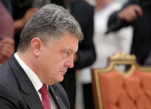 Petró Poroshenko, presidente de Ucrania - Sputnik Mundo