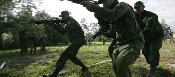 Militares brasileños - Sputnik Mundo