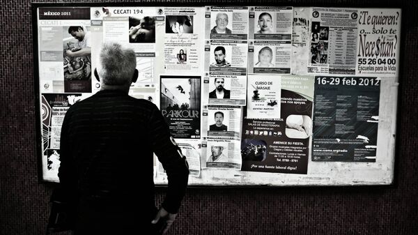 La desaparición de personas en México es “crítica”, dice la ONU - Sputnik Mundo