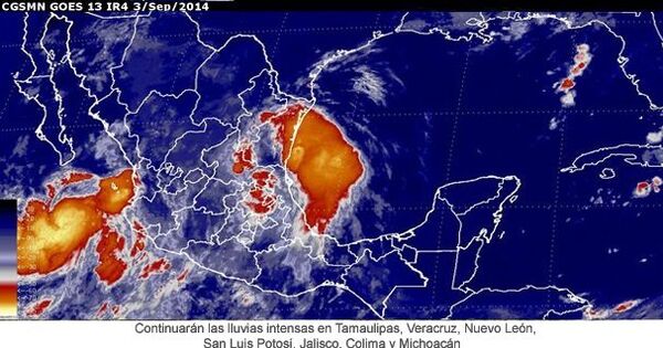 Dos tormentas tropicales azotan costas de México Dos tormentas tropicales azotan costas de México - Sputnik Mundo