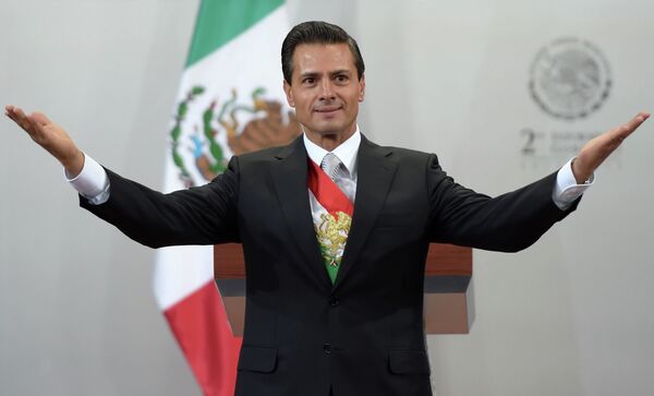 Enrique Peña, presidente de México - Sputnik Mundo