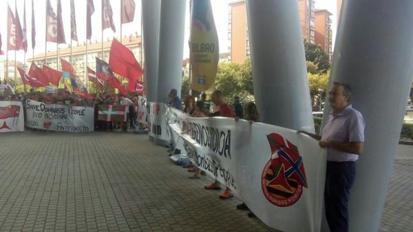 Manifestación de apoyo a Donbás en el Mundial de Baloncesto Manifestación de apoyo a Donbás en el Mundial de Baloncesto - Sputnik Mundo