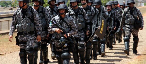 Miembros del Ejército de Brasil (Archivo) - Sputnik Mundo