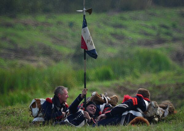 Reconstrucción de la Batalla de Borodinó Reconstrucción de la Batalla de Borodinó - Sputnik Mundo