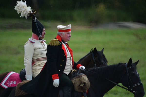 Reconstrucción de la Batalla de Borodinó Reconstrucción de la Batalla de Borodinó - Sputnik Mundo