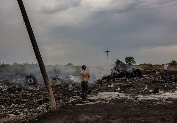 MH17: escenas del lugar de la catástrofe - Sputnik Mundo