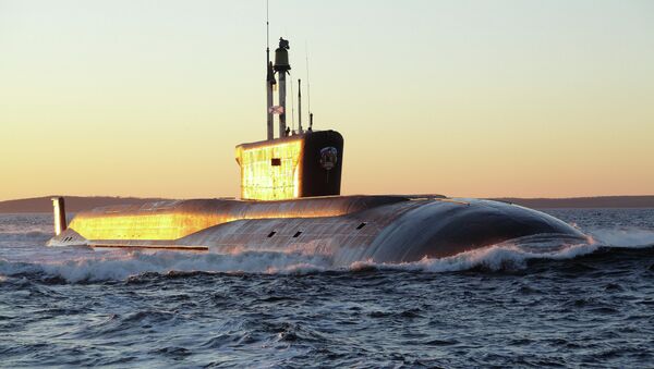 Submarino nuclear Vladímir Monomaj - Sputnik Mundo