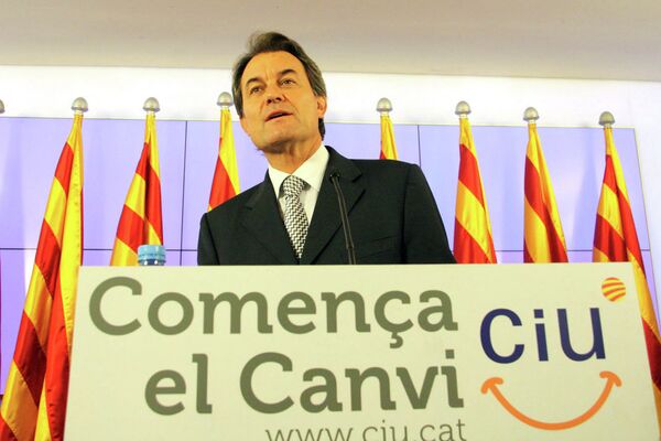 Artur Mas, presidente de Cataluña - Sputnik Mundo