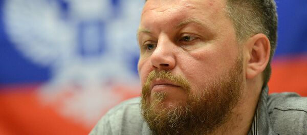 Andréi Purguín, jefe del Parlamento de la autoproclamada República Popular de Donetsk - Sputnik Mundo