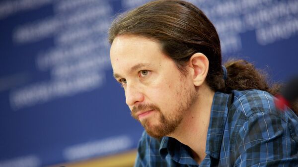 Pablo Iglesias, ecretario general de Podemos - Sputnik Mundo