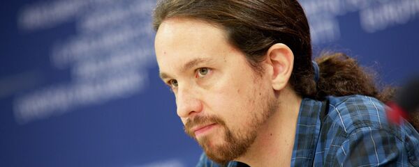 Pablo Iglesias, ecretario general de Podemos - Sputnik Mundo