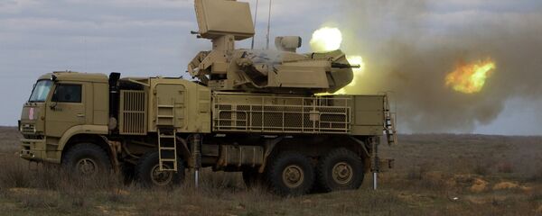 Pantsir-S1, uno de los sistemas de defensa antiaérea en servicio del Ejército sirio (archivo) - Sputnik Mundo