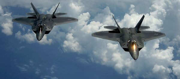 Cazas F-22 Raptor Cazas F-22 Raptor - Sputnik Mundo