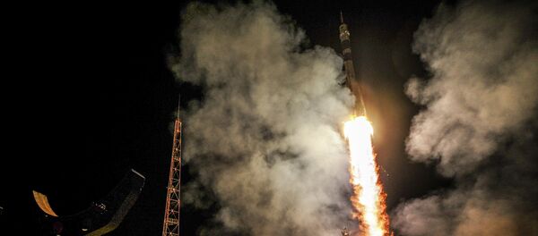 Cohete ruso Soyuz TMA-14M - Sputnik Mundo