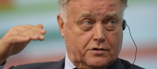 Vladímir Yakunin, jefe del monopolio ferroviario RZD - Sputnik Mundo