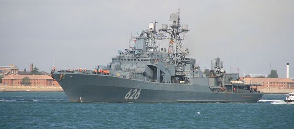 Vicealmirante Kulakov, buque antisubmarino ruso - Sputnik Mundo