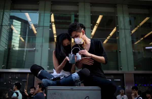 Hong Kong tras una semana de protestas Hong Kong tras una semana de protestas - Sputnik Mundo