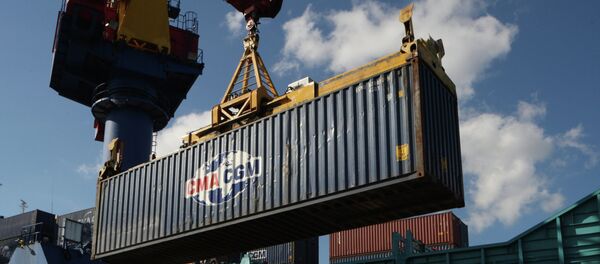 Importaciones rusas se redujeron en un 4,6% en 2014 Importaciones rusas se redujeron en un 4,6% en 2014 - Sputnik Mundo