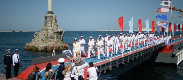 Celebración del Día de la Armada de Rusia en Sebastopol Celebración del Día de la Armada de Rusia en Sebastopol - Sputnik Mundo