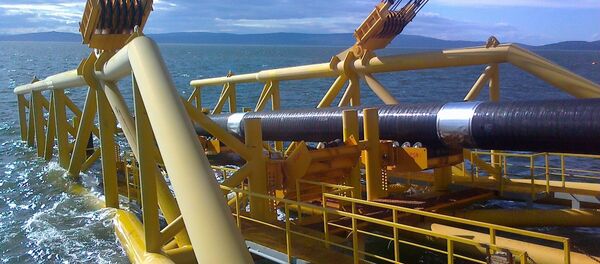 Construcción del gasoducto (Archivo) Construcción del gasoducto (Archivo) - Sputnik Mundo