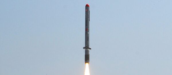 Lanzamiento del misil de crucero subsónico Nirbhay (Archivo) Lanzamiento del misil de crucero subsónico Nirbhay (Archivo) - Sputnik Mundo