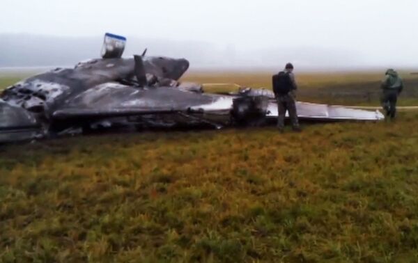 Lugar de la catástrofe del avión Falcon 50 en que viajaba el presidente de Total - Sputnik Mundo