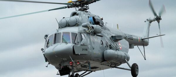 Helicóptero militar de transporte Mi-17V-5 - Sputnik Mundo