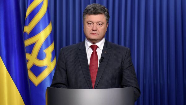 Petró Poroshenko, presidente de Ucrania - Sputnik Mundo