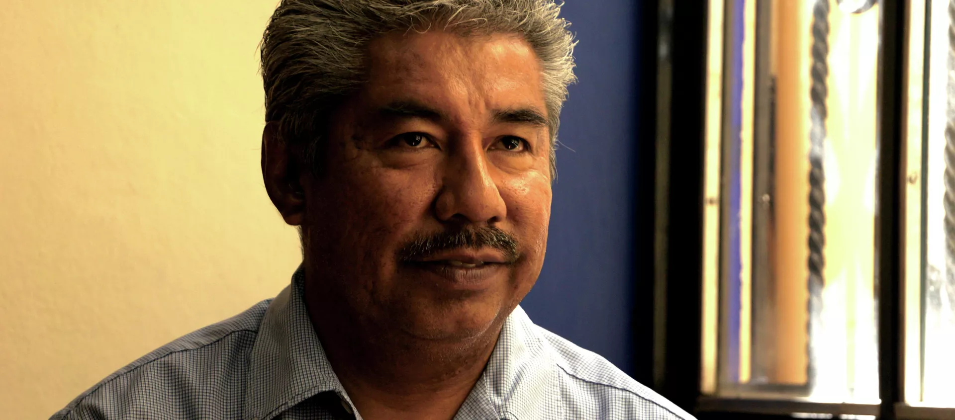 Abel Barrera, director del Centro de Derechos Humanos de la Montaña de Guerrero Tlachinollan Abel Barrera, director del Centro de Derechos Humanos de la Montaña de Guerrero Tlachinollan - Sputnik Mundo, 1920, 26.10.2014