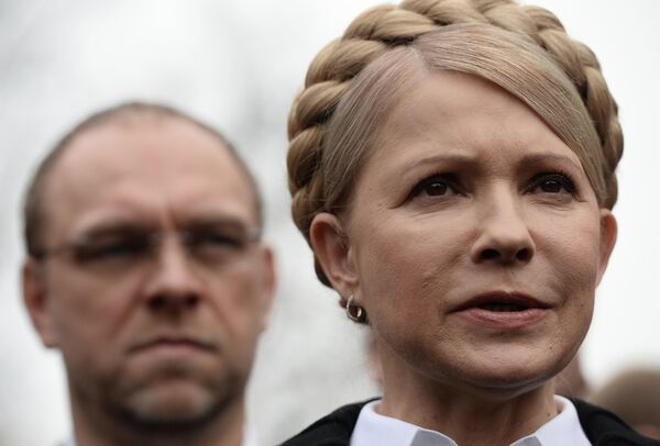 Yulia Timoshenko, líder del partido Batkívschina - Sputnik Mundo