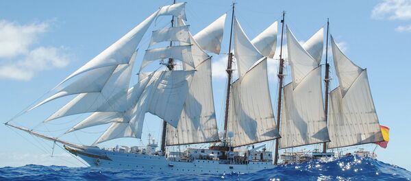 Buque Escuela J.S. de Elcano Buque Escuela J.S. de Elcano - Sputnik Mundo