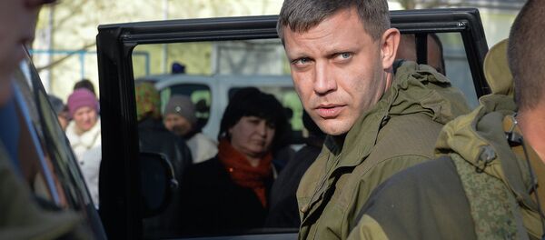 Премьер-министр Донецкой народной республики Александр Захарченко - Sputnik Mundo