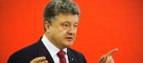 Petró Poroshenko, presidente de Ucrania - Sputnik Mundo