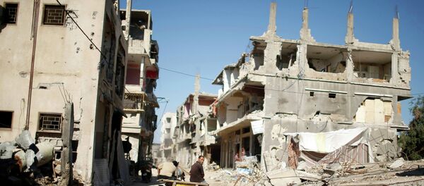 Situación en la Franja de Gaza (archivo) - Sputnik Mundo