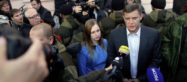 Alexandr Zajárchenko, jefe de Estado de la autoproclamada República Popular de Donetsk - Sputnik Mundo