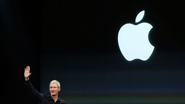 Tim Cook, director general de Apple - Sputnik Mundo