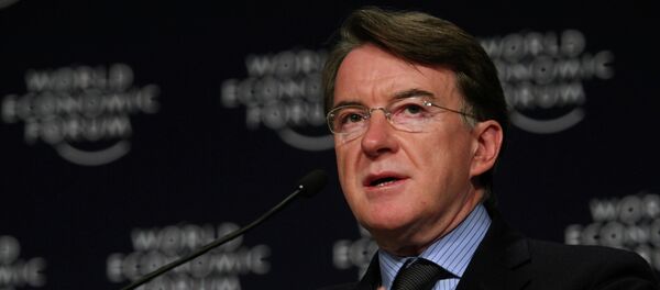 Ex ministro de Inglaterra, Peter Mandelson - Sputnik Mundo