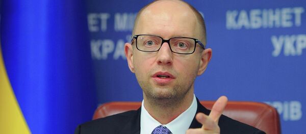Arseni Yatseniyuk, primer ministro de Ucrania - Sputnik Mundo